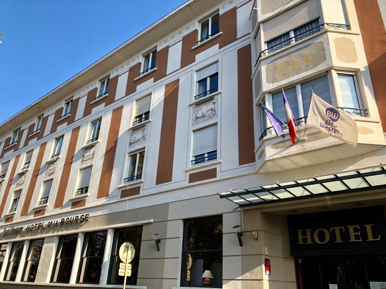 Best Western Hôtel De La Bourse Mulhouse Exterior foto